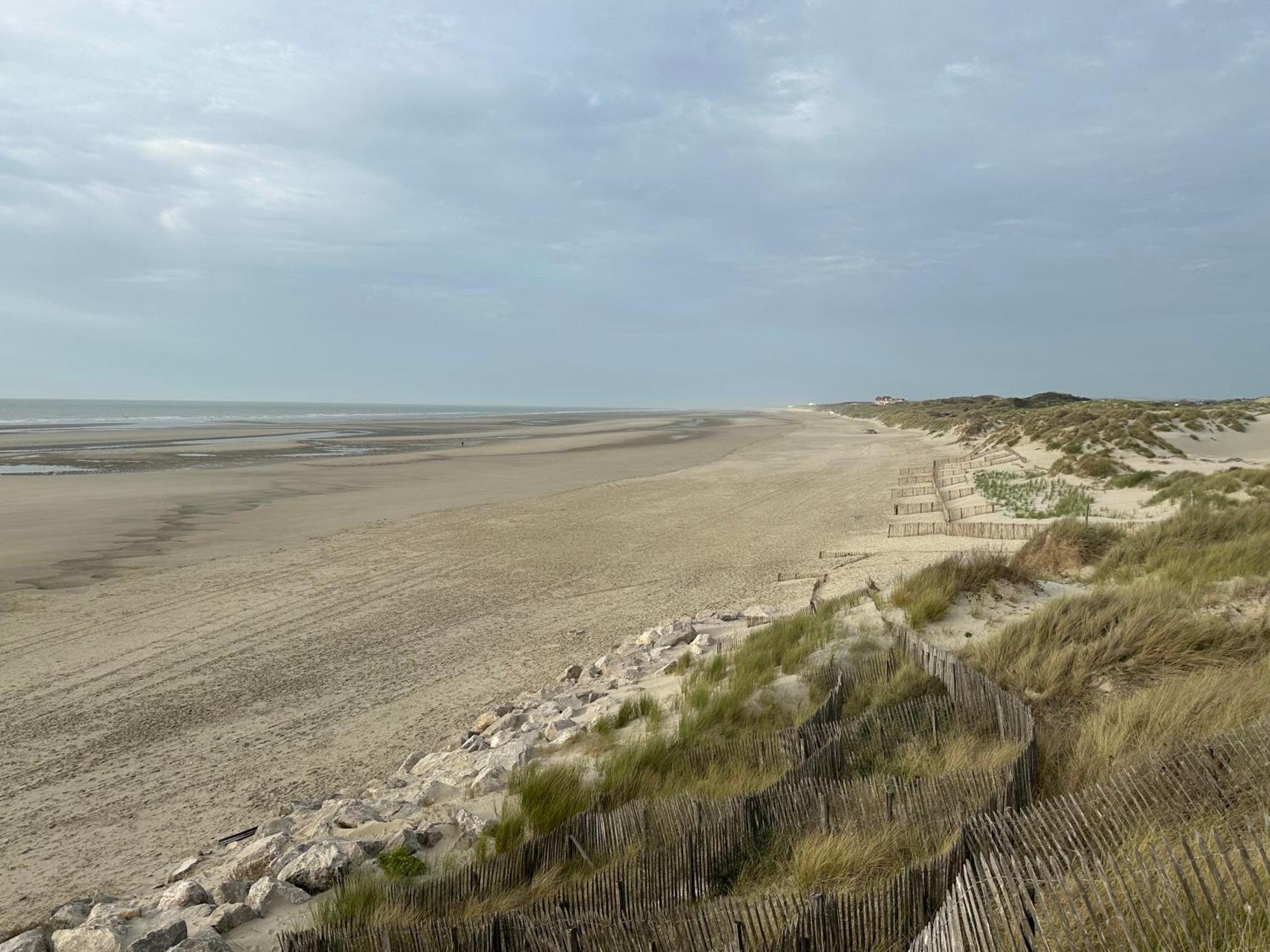 Bleu Blanc Dunes Appartement Plage Merlimont 10 Mn Berck Le Touquet Exterior photo